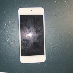 Blue iPod 6th generation